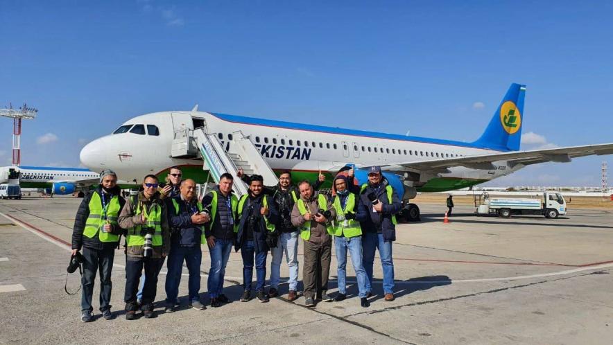 Uzbekistan Airports объявил приём заявок на весенний авиаспоттинг