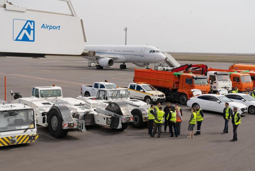  Международный аэропорт Астаны активно готовится к началу весенне-летнего периода
