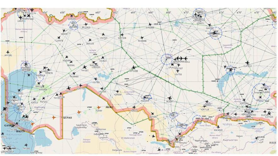 Новый воздушный коридор открылся между Казахстаном и Узбекистаном