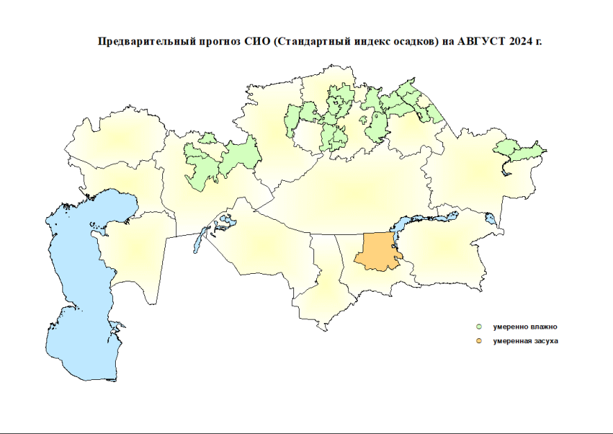 Тамызда еліміздің бірқатар өңірлерінде құрғақшылық болады 