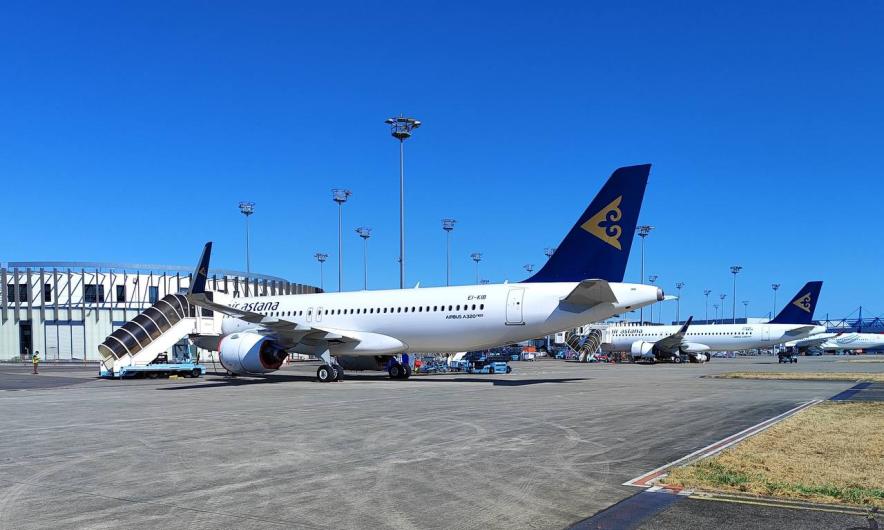 Флот Air Astana пополнился самолетом Airbus A320neo