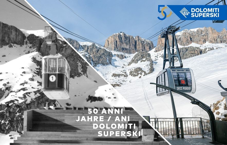 Открытие 50 горнолыжного сезона Dolomiti Superski