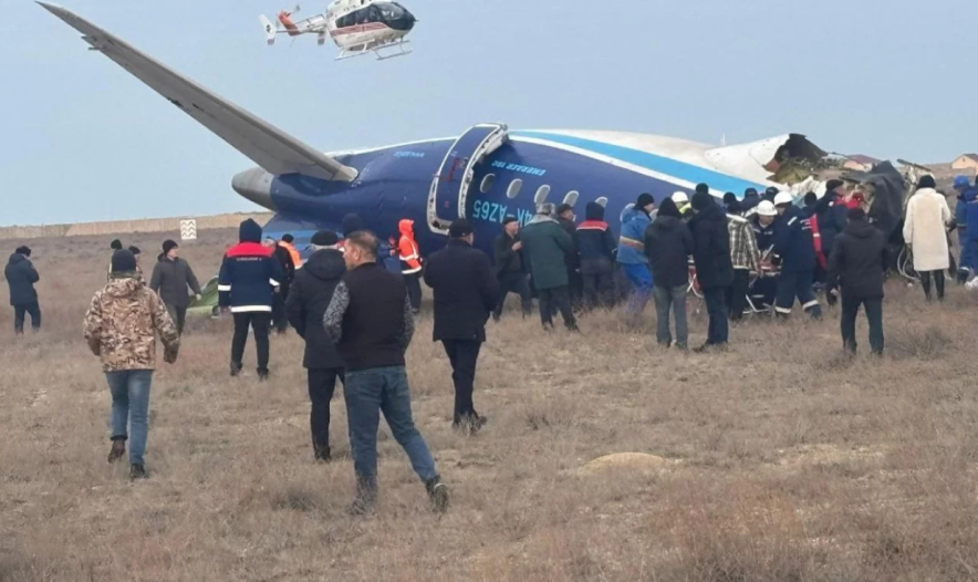 "Баку-Грозный" бағытындағы ұшақ апатқа ұшырады: 62 жолаушы болған