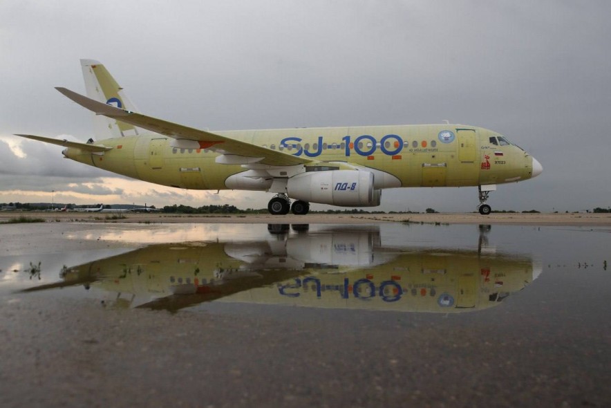 SJ-100 успешно совершил первый длительный полёт 