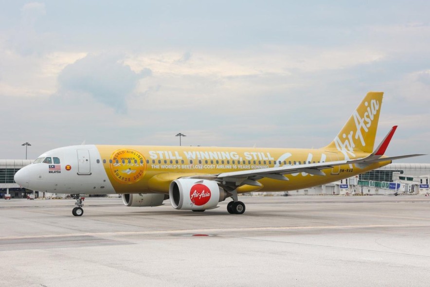 AirAsia отметила 16-ю победу Skytrax