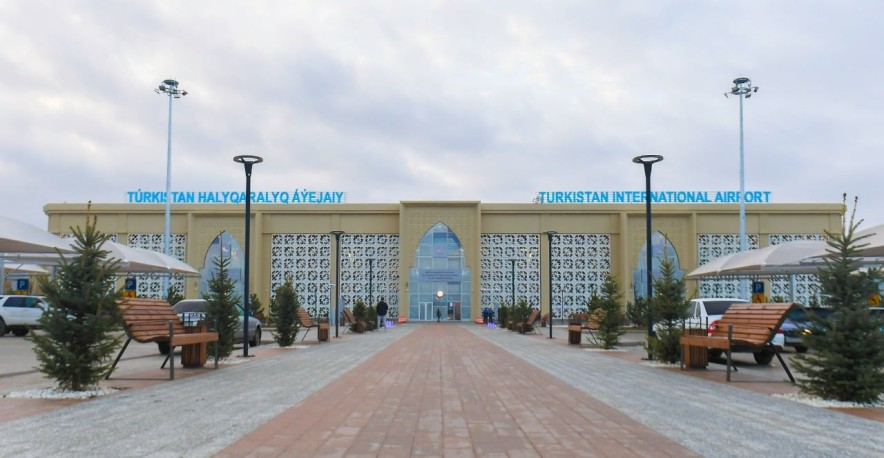 Международный аэропорт Туркестана передадут в доверительное управление