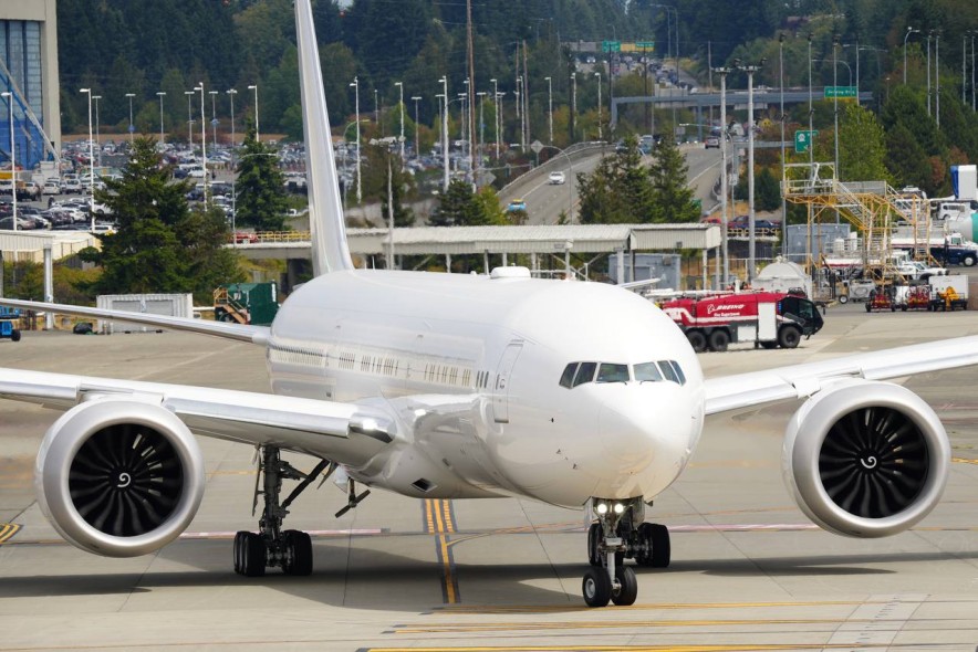 Пятый Boeing 777-9 присоединился к программе лётных испытаний