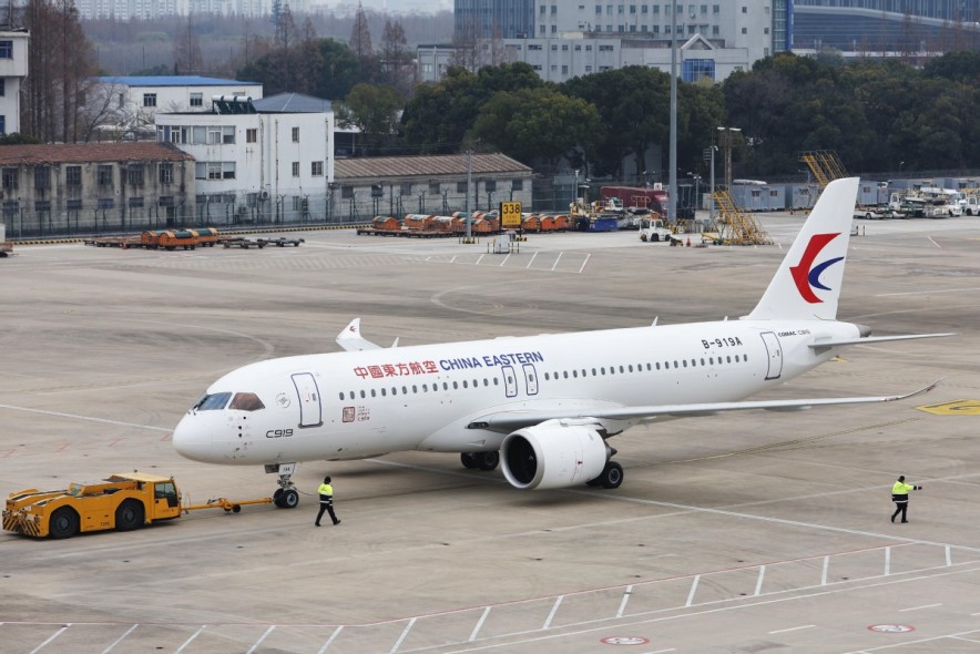 China Eastern запускает новый рекордный маршрут