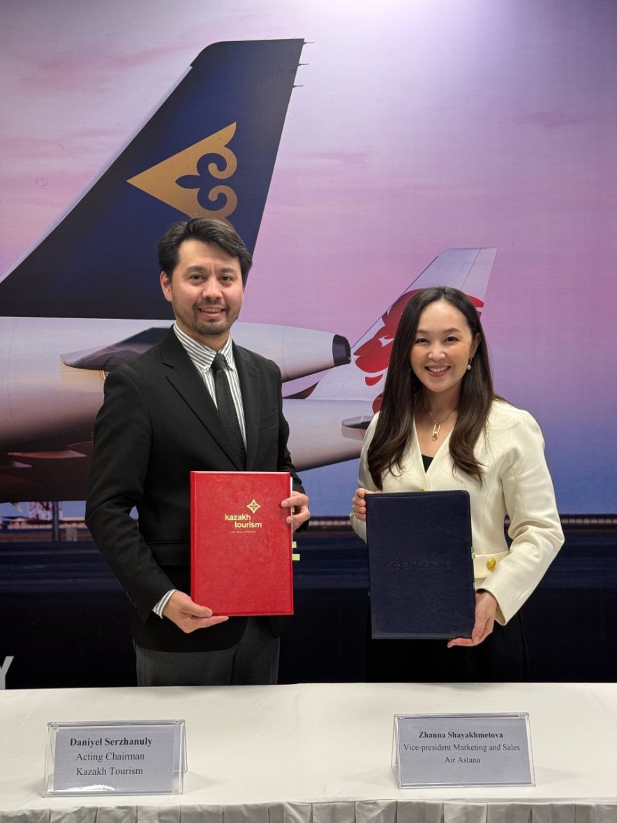 Kazakh Tourism және Air Astana отандық туризмді жаһандық деңгейде дамытпақ