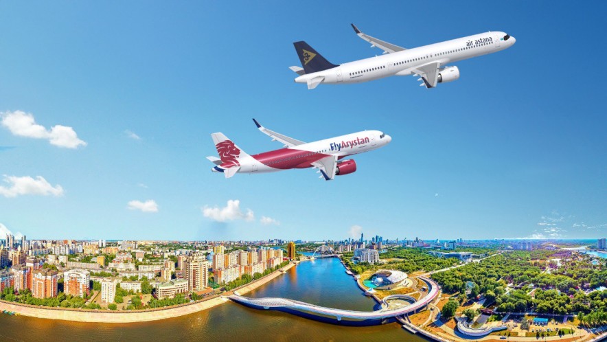 Air Astana 50 әуе кемесін алу туралы меморандумға қол қойды