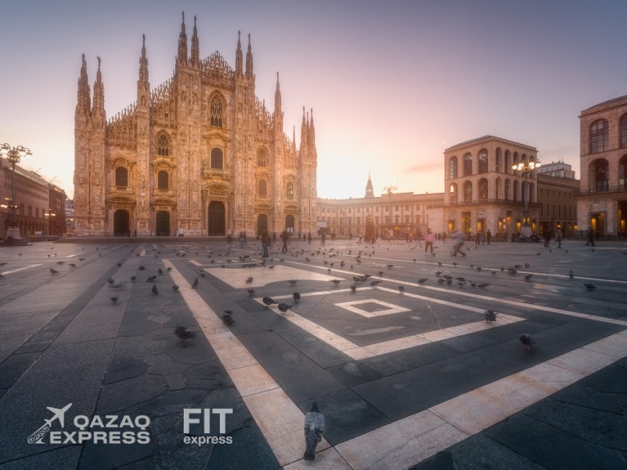 В Милан без пересадок: поездка в Италию вместе с Qazaq Express и прямыми рейсами из Алматы