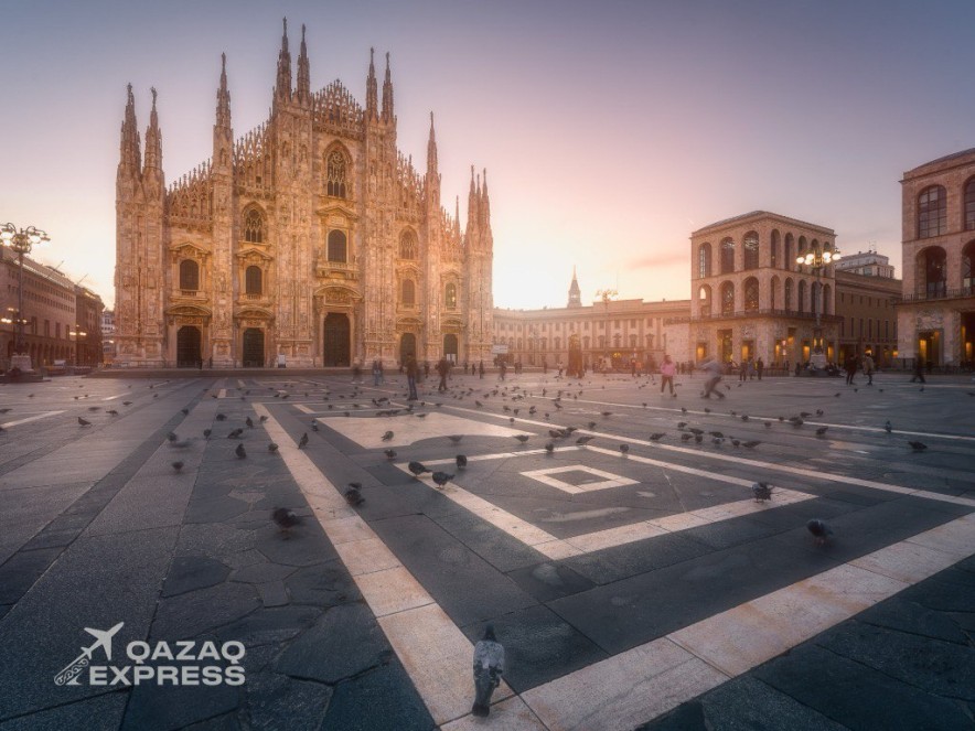 В Милан без пересадок: поездка в Италию вместе с Qazaq Express и прямыми рейсами из Алматы 