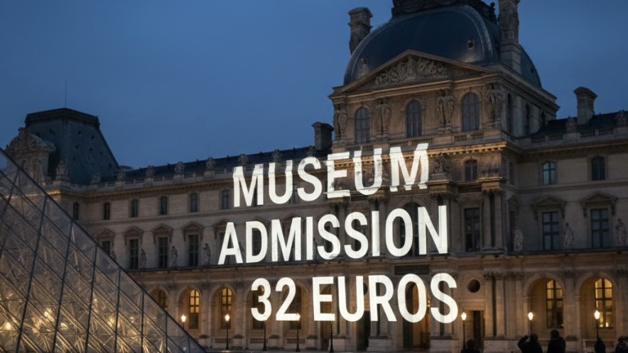 Лувр ответил на ограбления ростом цен: билеты для иностранцев подорожают на 45% 