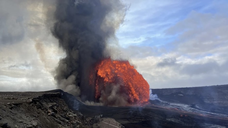 Вулкан Килауэа проснулся: на Гавайях зафиксировано извержение