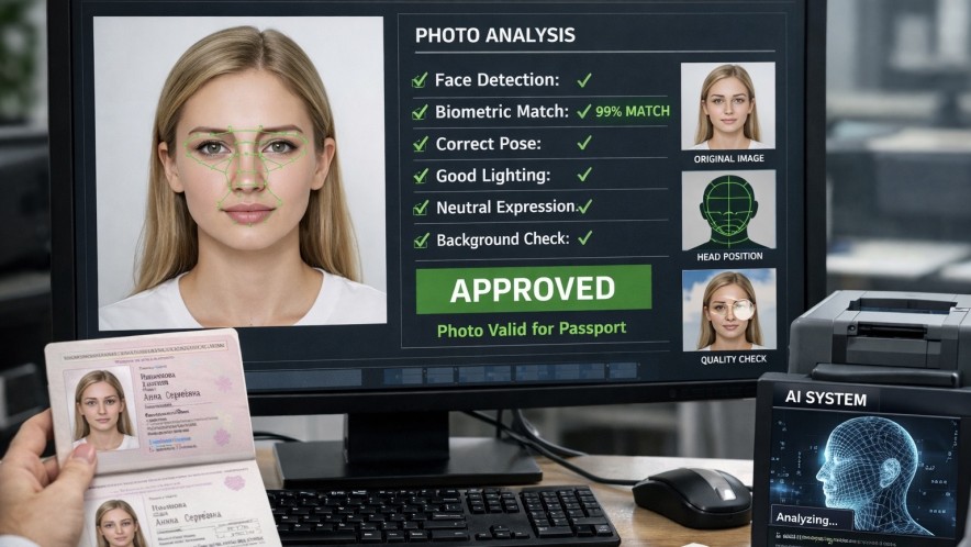 ИИ будет автоматически проверять фото при оформлении паспорта