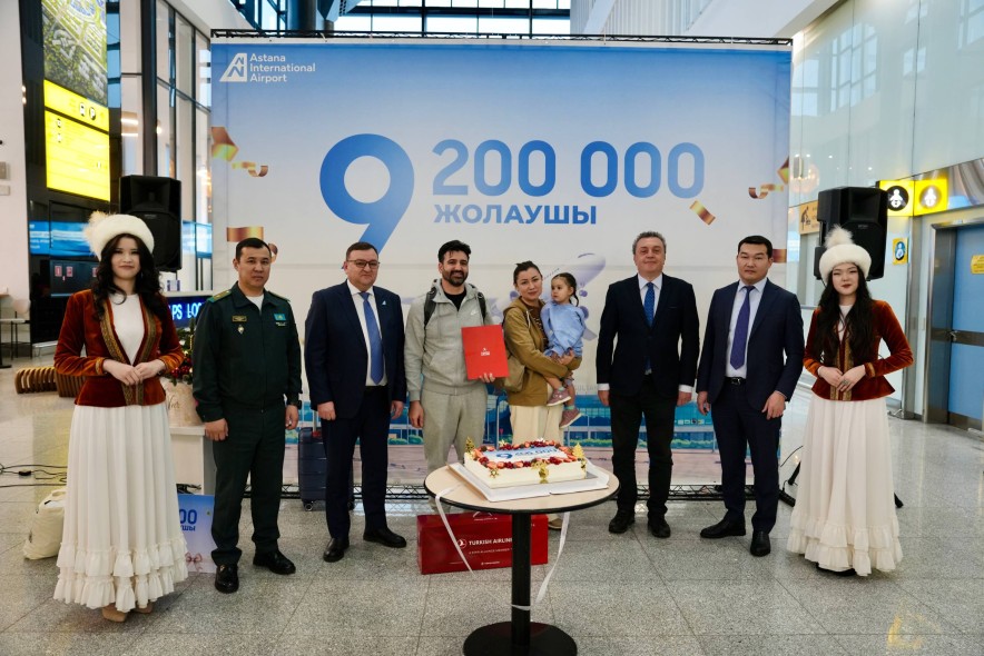 Аэропорт Астаны взял новую высоту: 9,2 млн пассажиров за год