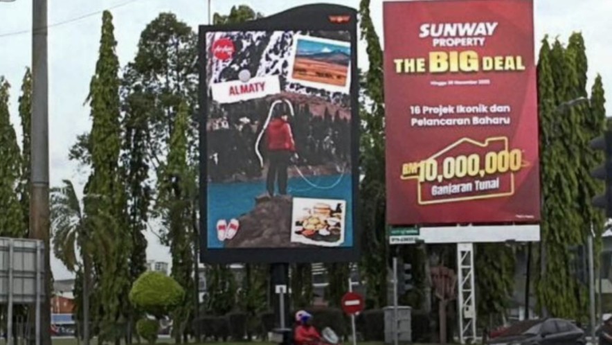 Алматы выходит в мир: город украсил улицы Сингапура и Куала-Лумпура