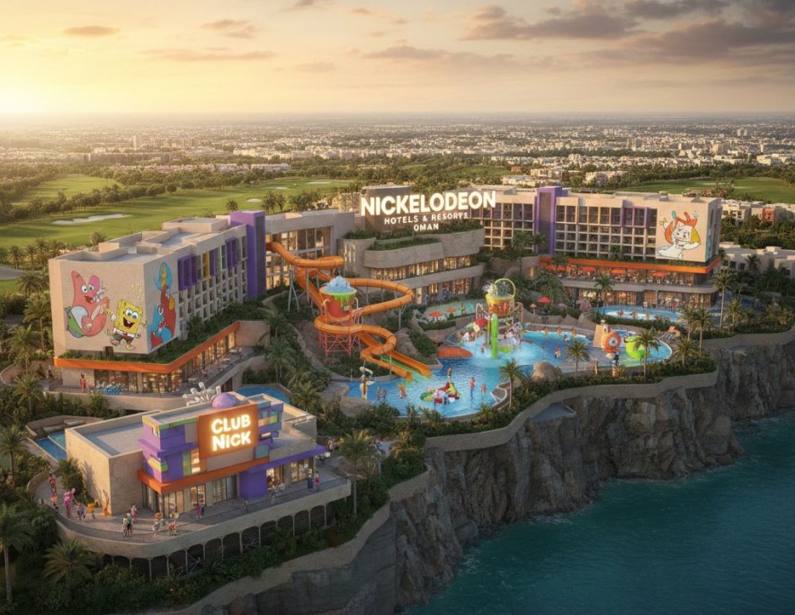В Омане появится тематический семейный курорт Nickelodeon Hotels & Resorts