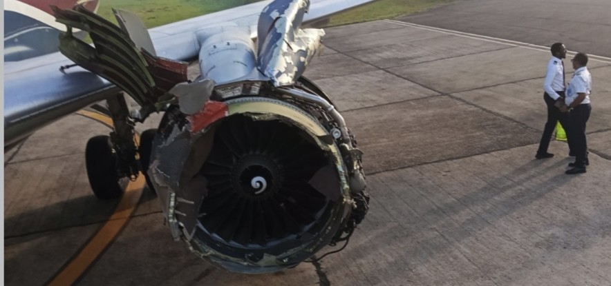 Самолёт Arik Air экстренно сел в Нигерии из-за отказа двигателя