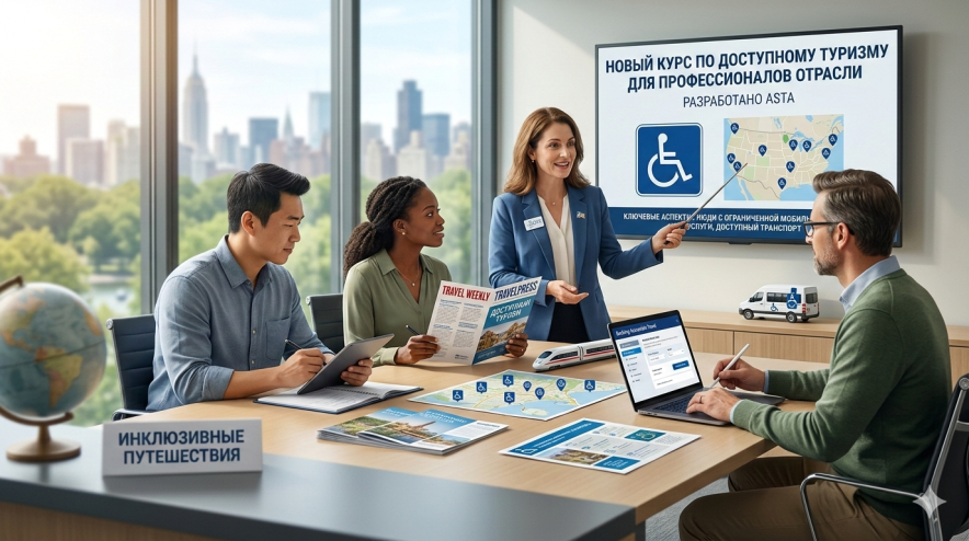 ASTA запускает курс по доступным путешествиям для туристических агентов