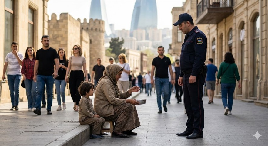 В Азербайджане хотят ввести штрафы и арест за попрошайничество