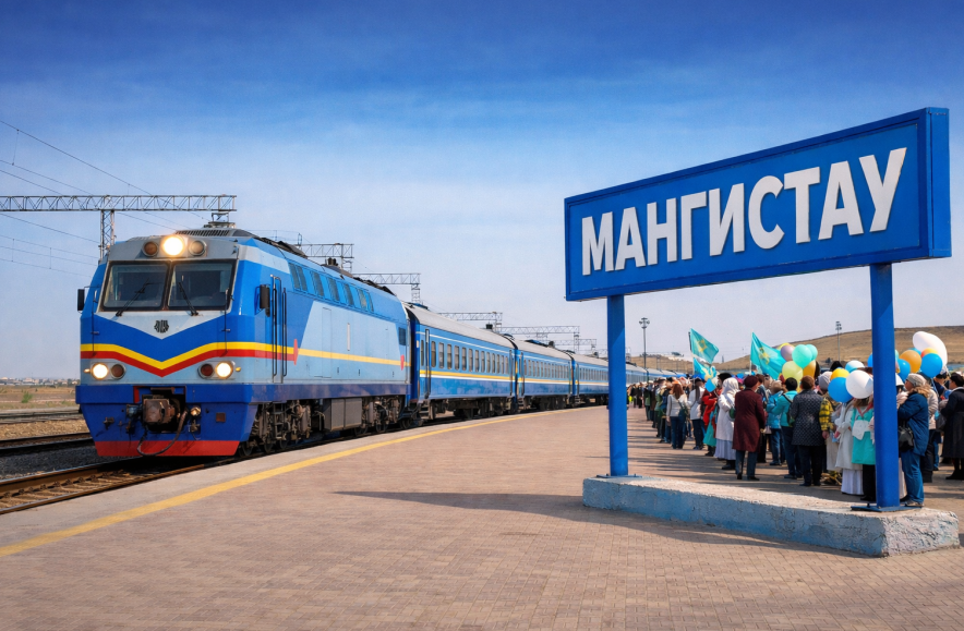 Запущен новый поезд Караганда–Мангистау: маршрут расширяет туристические возможности регионов