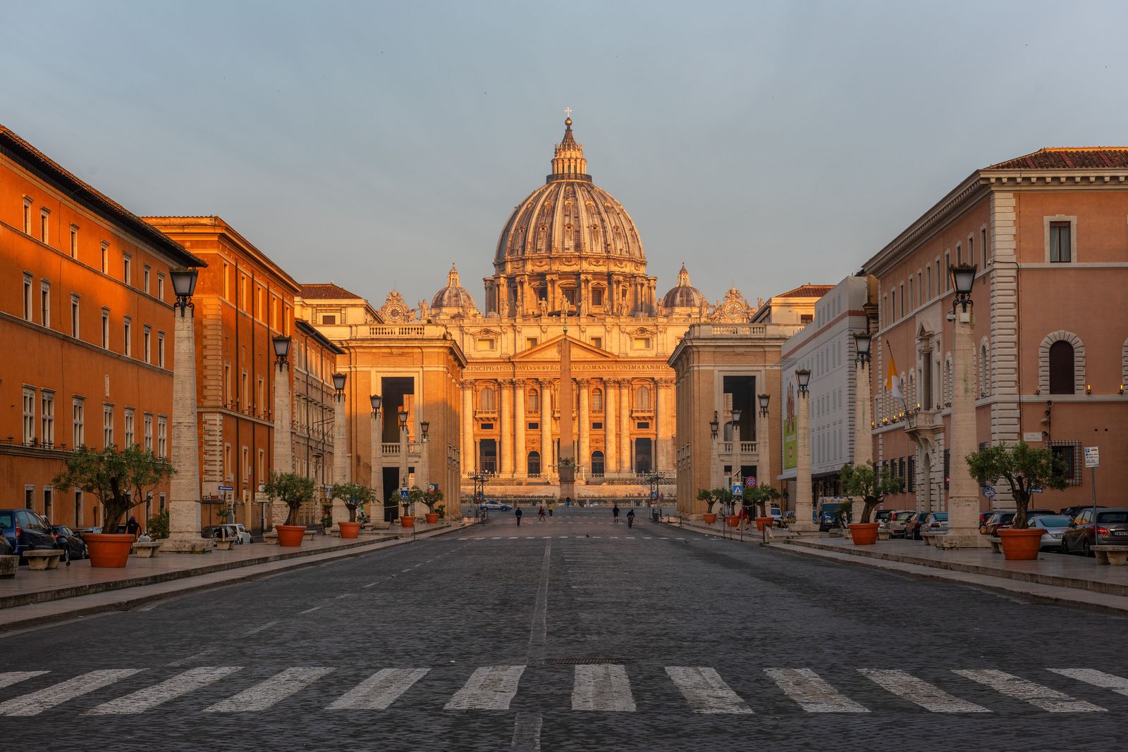 Рим Вид на Ватикан