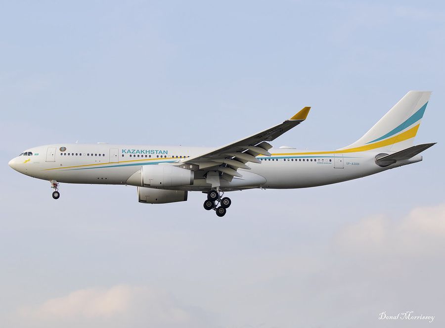 Казахстан самолёт президент