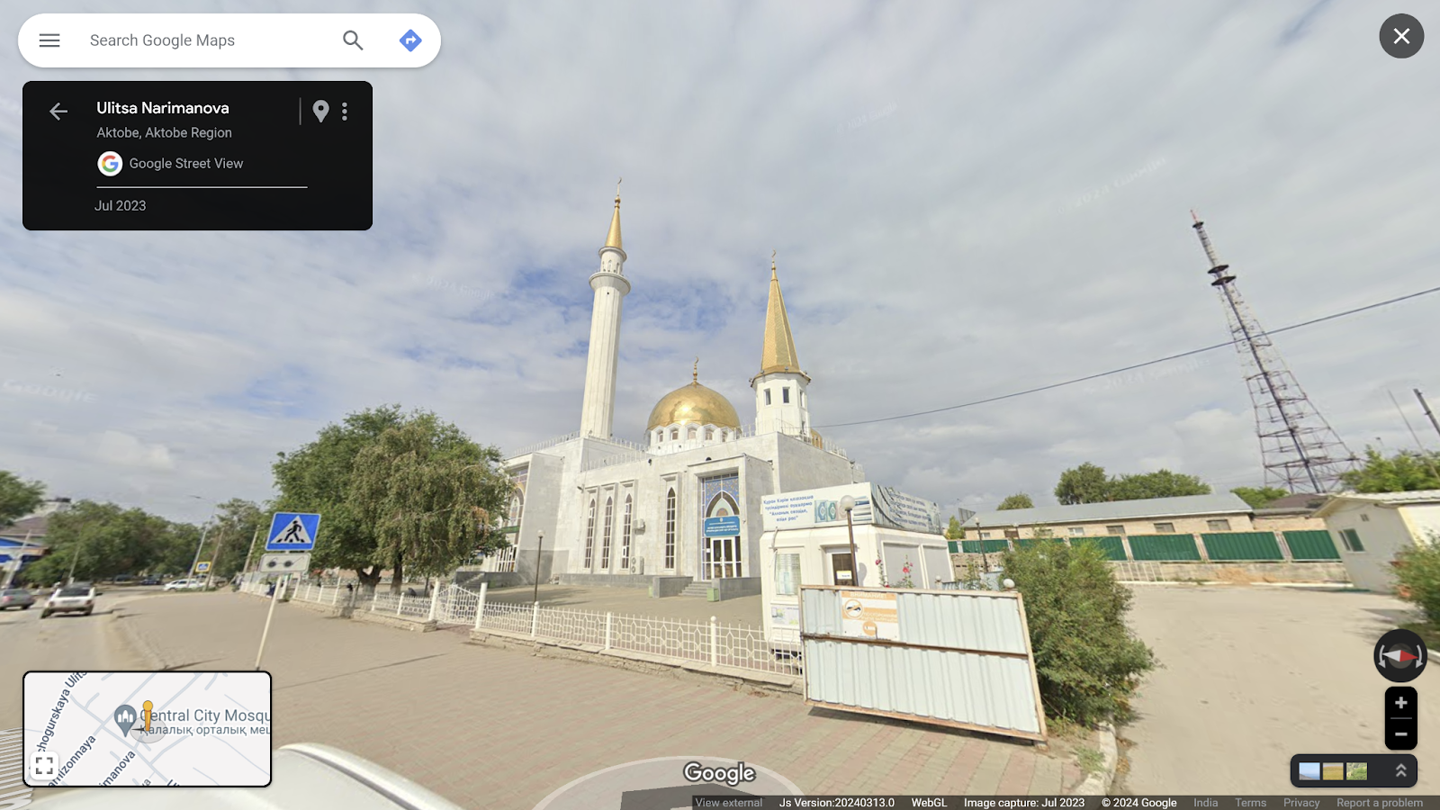 Google Street View Мечеть