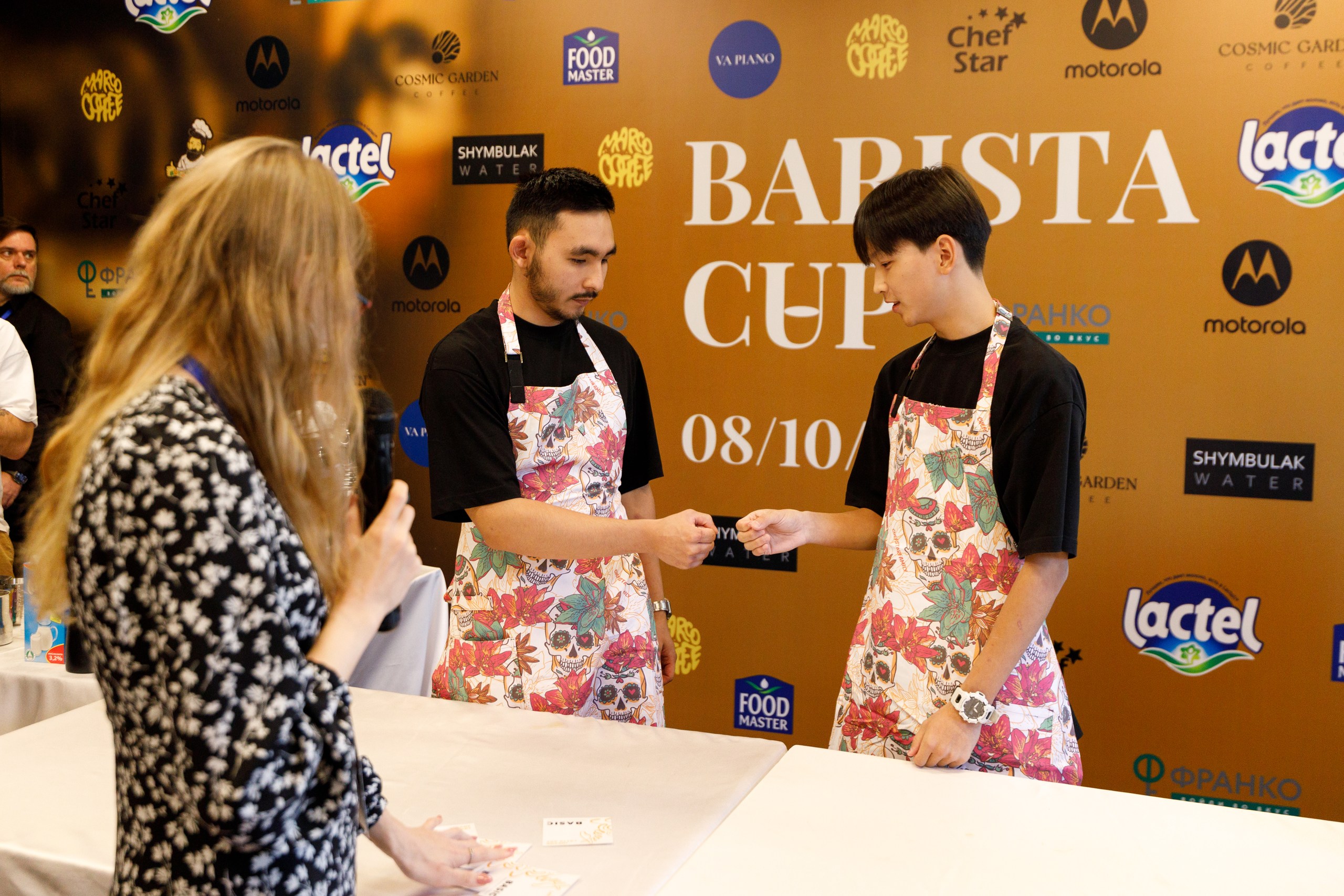 первый конкурс Barista Cup-2024 в Алматы