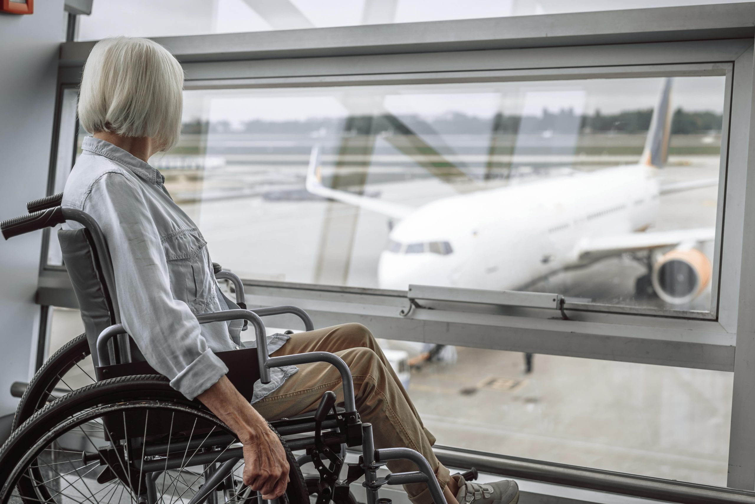 Airlines lost passenger's wheelchair