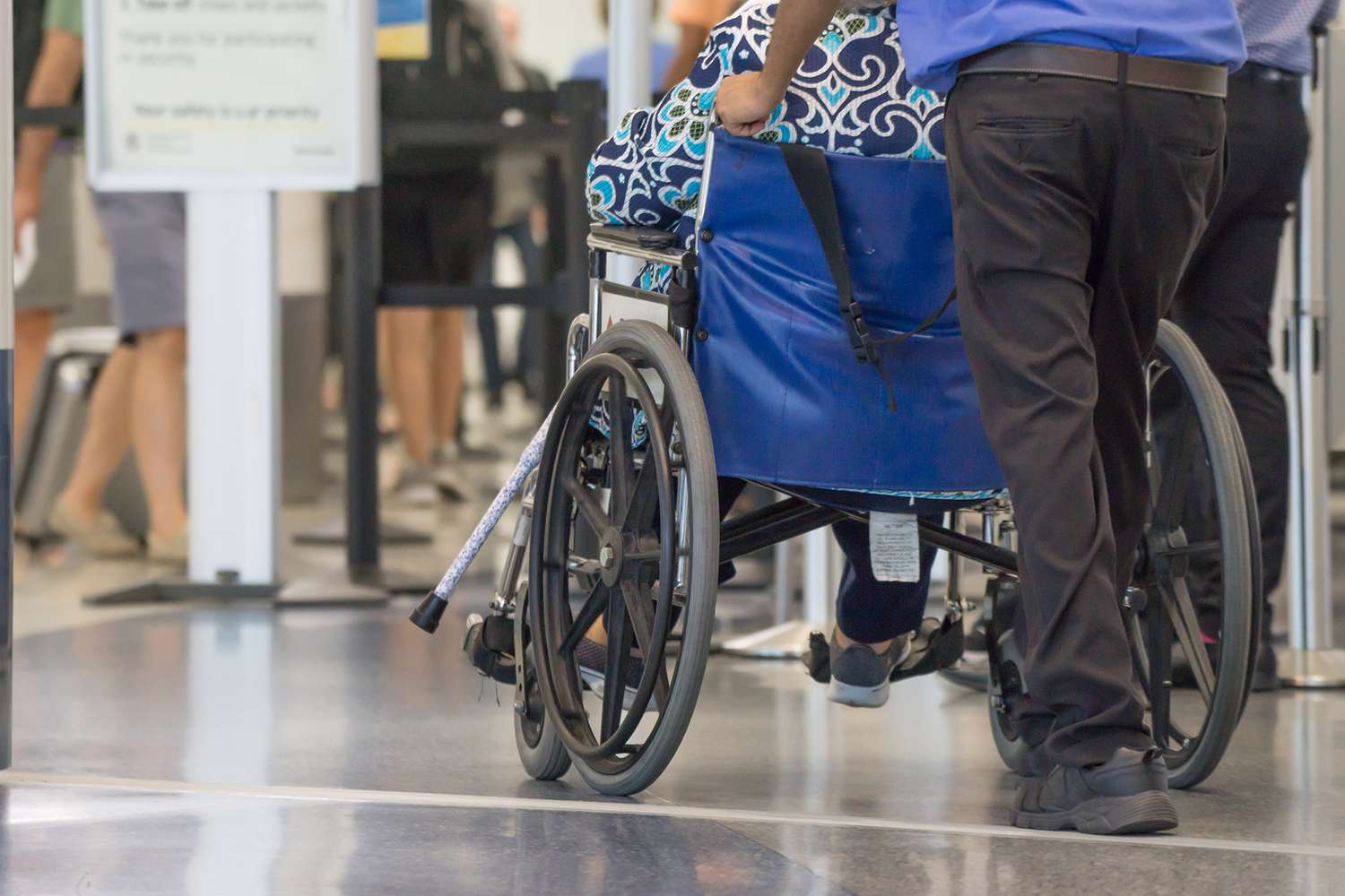 Airlines lost passenger's wheelchair 